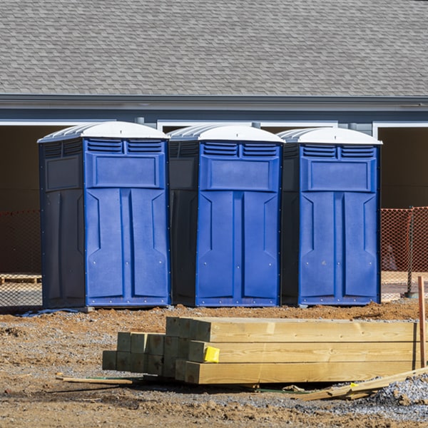 do you offer hand sanitizer dispensers inside the porta potties in Mount Aukum